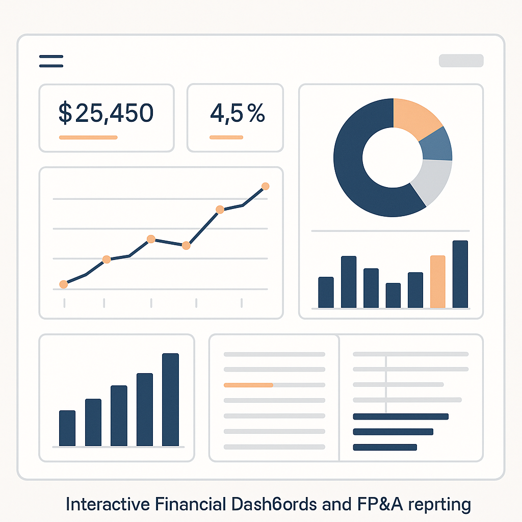 ChatGPT for FP&A: Beyond Excel — Interactive Financial Dashboards